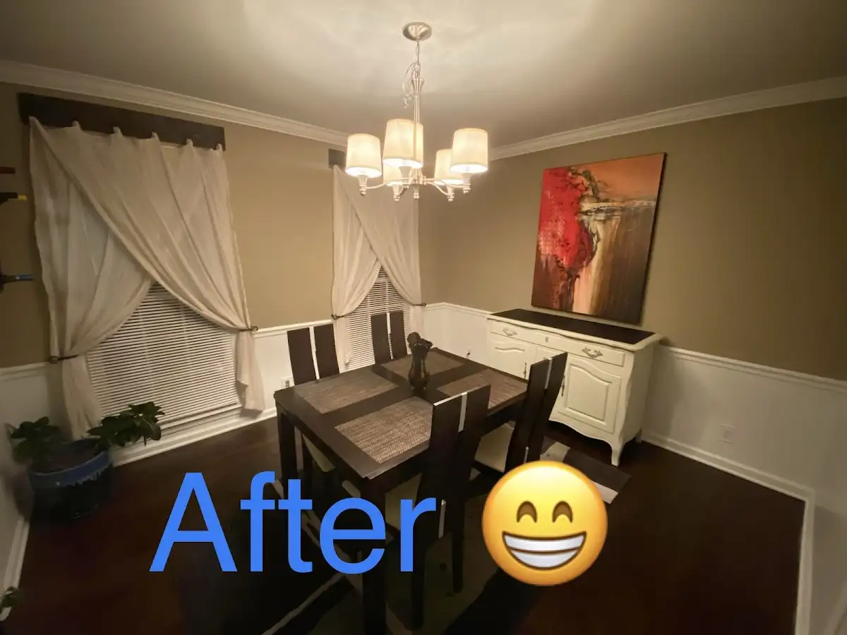 Professional dining room restoration after water damage in Fort Stewart