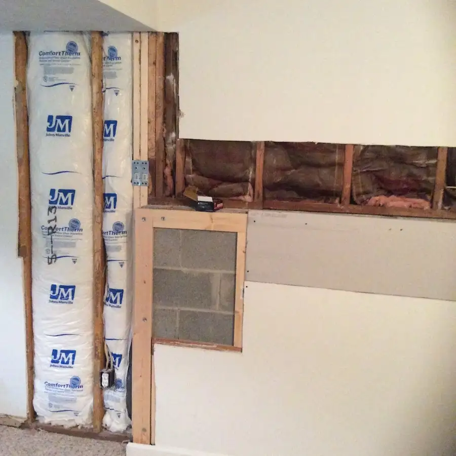 Wall insulation replacement during Odor Removal & Deodorization in Fort Stewart